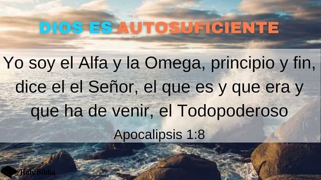Apocalipsis 1:8 Yo soy el Alfa y la Omega, principio y fin, dice el el Señor, el que es y que era y que ha de venir, el Todopoderoso