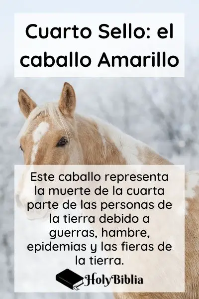 Cuarto sello del Apocalipsis el caballo amarillo