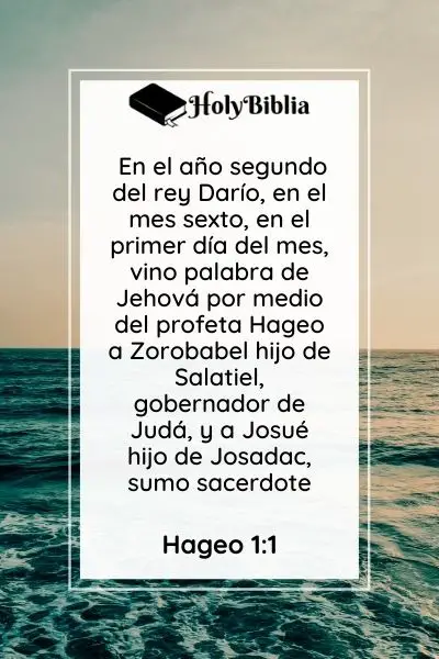 Hageo 1 1 Quién era Zorobabel en la Biblia