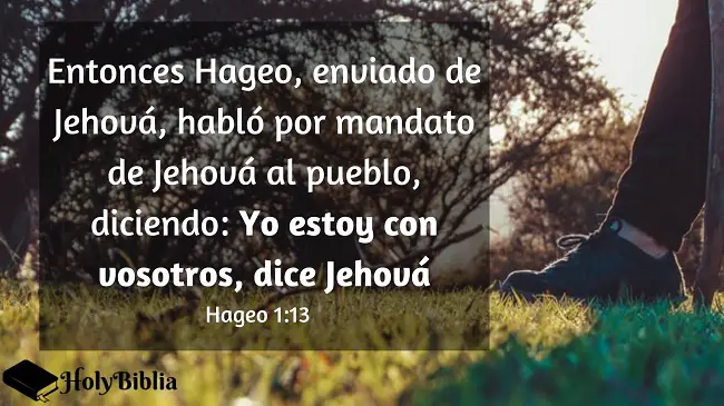 Hageo 1:13