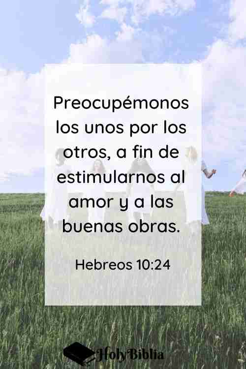 Hebreos 10:24