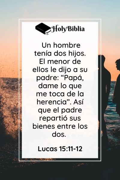 La parábola del hijo pródigo Lucas 15:11-12