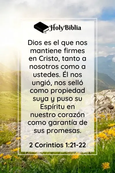 Qué es la unción - 2 Corintios 1:21-22