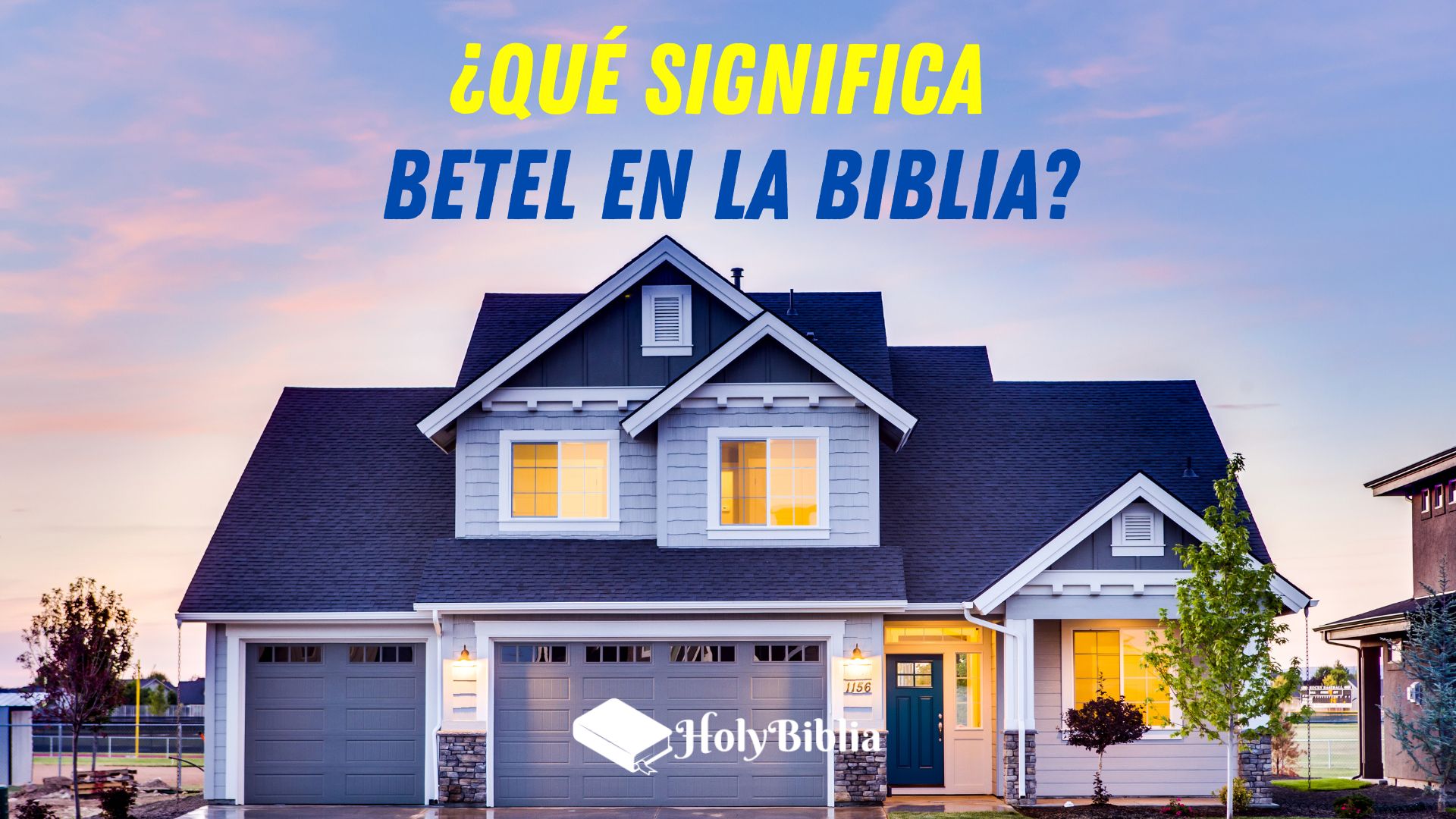 Qué significa Betel en la Biblia