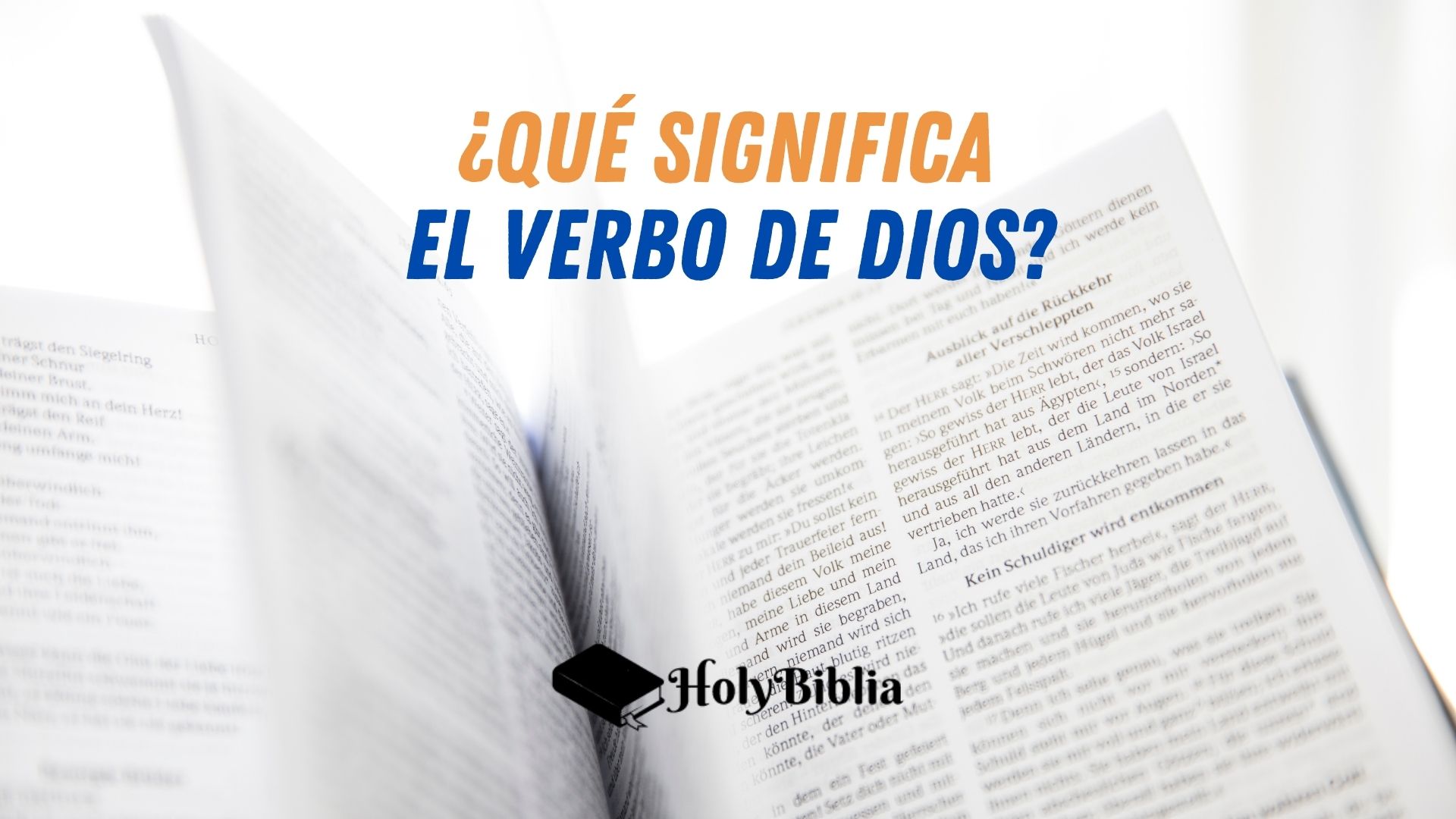 Qué significa Juan 1:1 en el principio era el Verbo