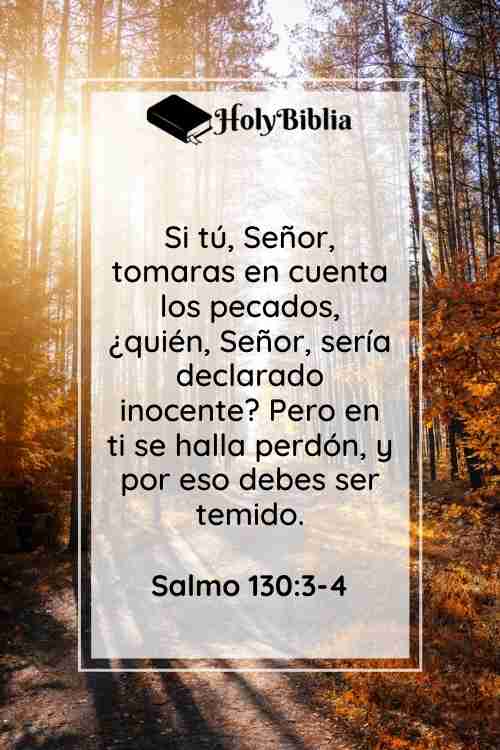 Salmo 130:3-4