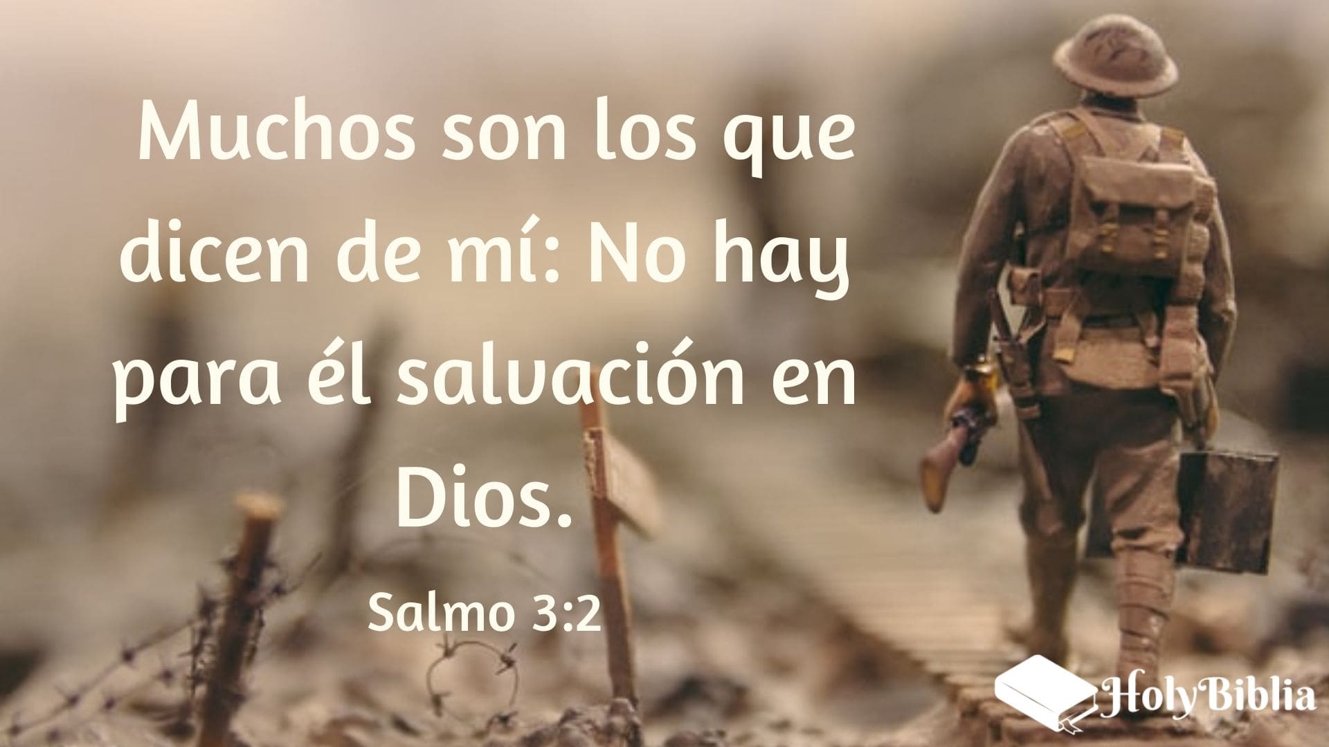 Salmo 3:2 Muchos son los que dicen de mí_ No hay para él salvación en Dios.