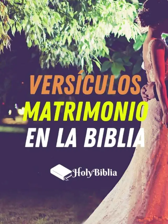 ᐅ Mejores Versículos de Matrimonio