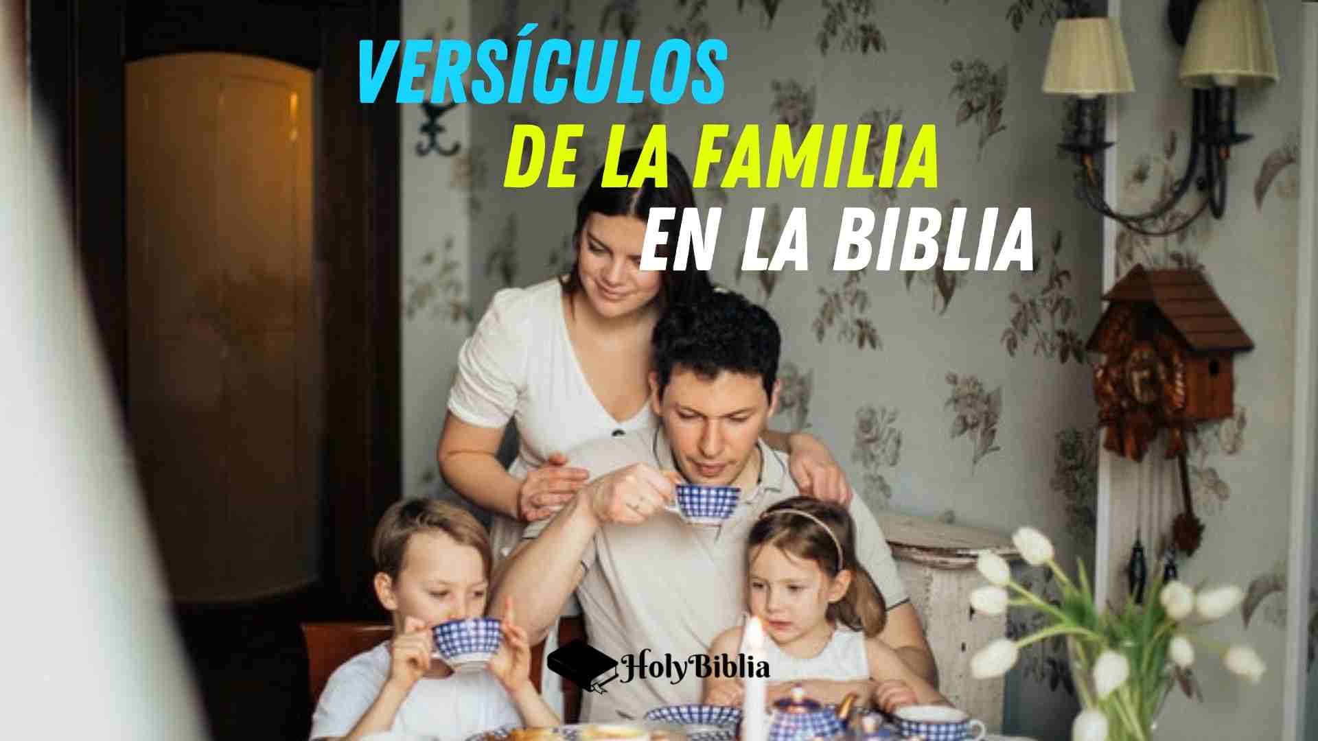 Versículos de la familia en la Biblia