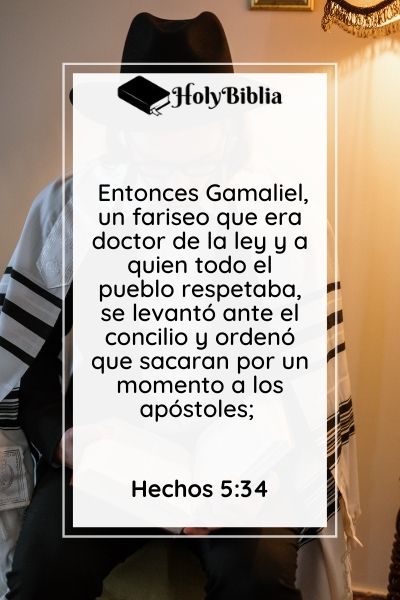 ¿Quién era Gamaliel en la Biblia Hechos 5-34